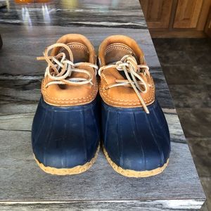 LLbean ankle rubber boot